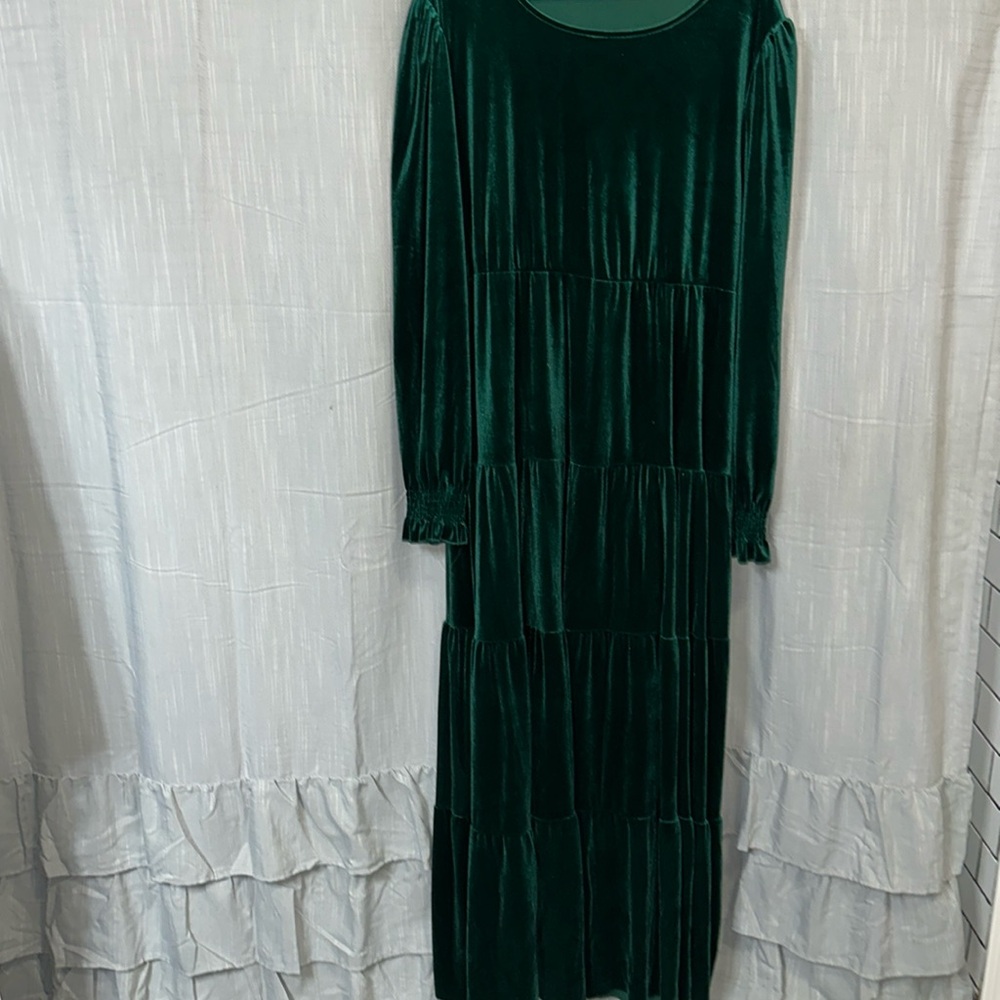 Formal green dress